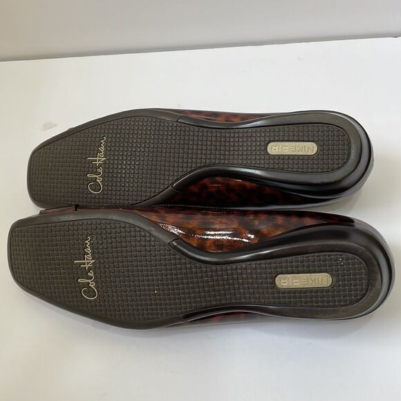 COLE HAAN‎ NIKE AIR LEOPARD PRINT PATENT FLATS - Picture 6 of 6